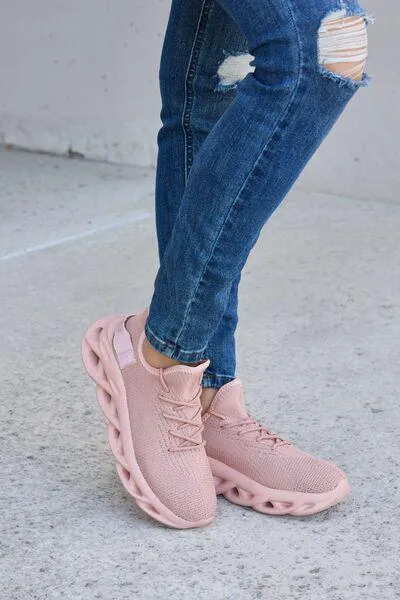 Forever Link Fresh Step Platform Mesh Athletic Shoes